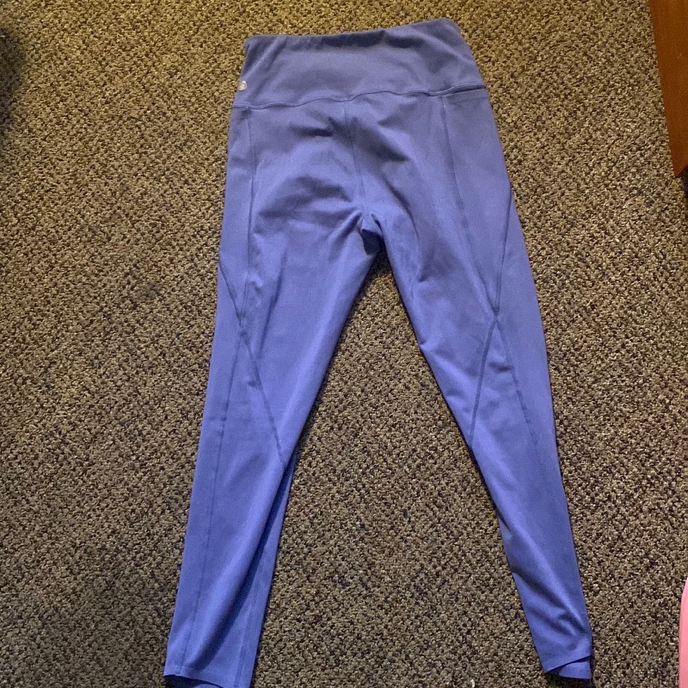 Purple Zella leggings.